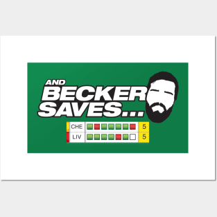 And Becker Saves.... Posters and Art